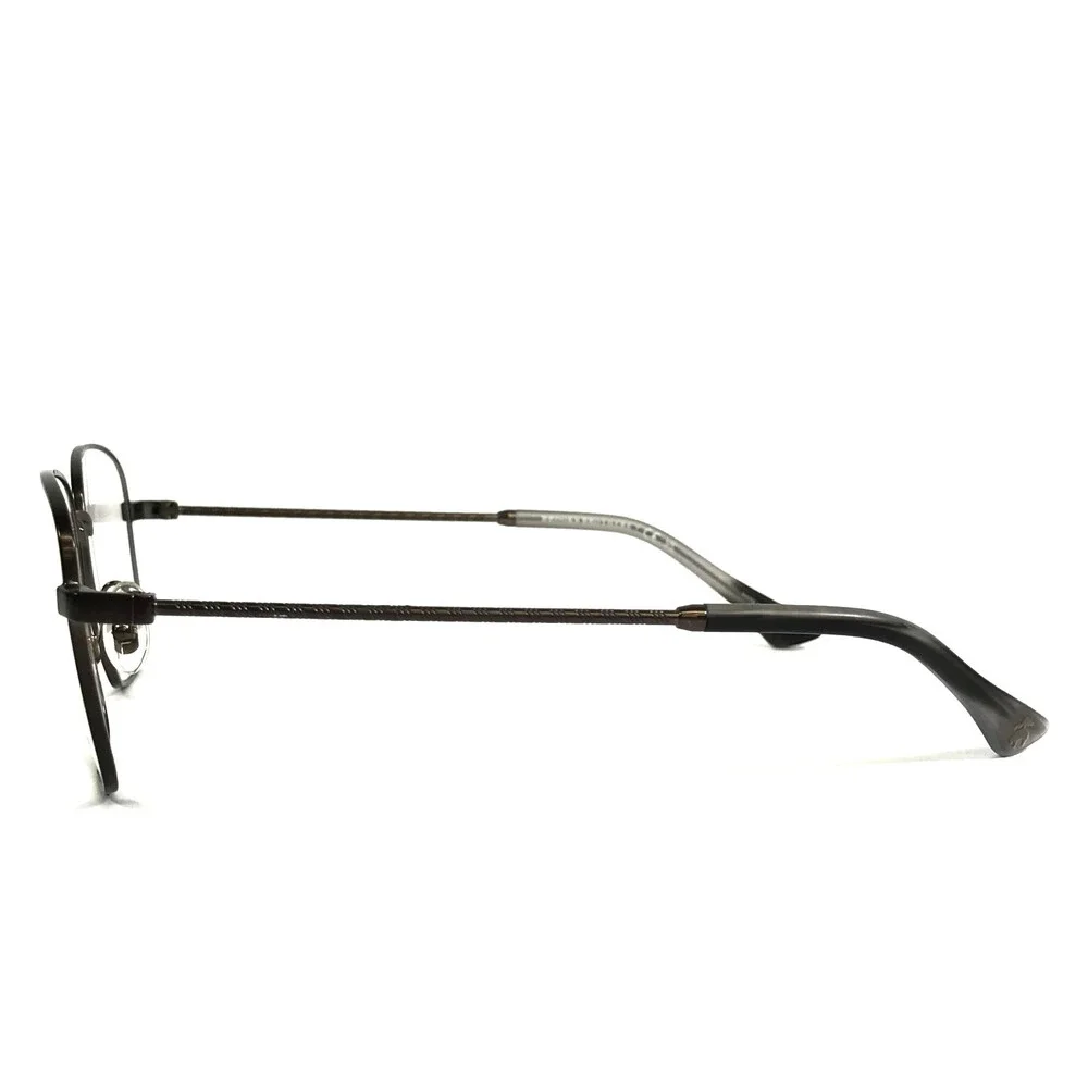 Brooks Brothers Eyeglasses Frames BB1094 1016 Brown Square Wire Rim 55-17-145